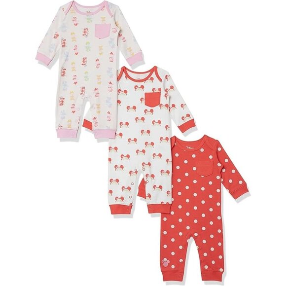Disney Other - Disney Princess Baby Girls Cotton Pajamas Set, Pack of 3, Size 12m, NWT